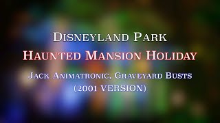 Haunted Mansion Holiday Jack Skellington The Graveyard Busts Soundtracks Disneyland Theme Parks [upl. by Akinorev442]