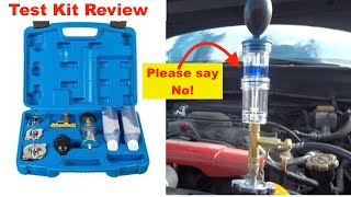 RELD Professional Head Gasket Tester Combustion Leak Test Kit Detector [upl. by Tlaw509]