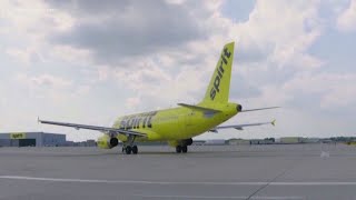 Spirit Airlines stock prices fall by 45 after merger with Frontier fails [upl. by Mccready]