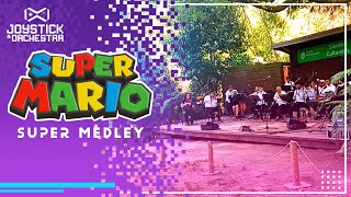 Super Mario Super Medley NEW VERSION  Joystick and Orchestra Parque Alessandri 2024 [upl. by Aisekal246]