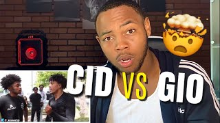 ITS REALLY REAL 😳 I RESPECT IT  King Cid vs Smooth Gio REACTION [upl. by Silbahc]