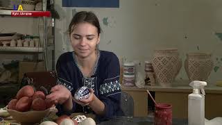 Ukrainian Easter Eggs DIY Ceramic Pysanky [upl. by Coralyn828]