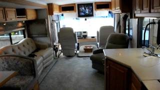 Winnebago Adventurer 35U Luxury walk thru Blog [upl. by Berenice]