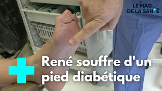 Diabète  attention aux complications au niveau du pied   Le Magazine de la Santé [upl. by Sapphire]