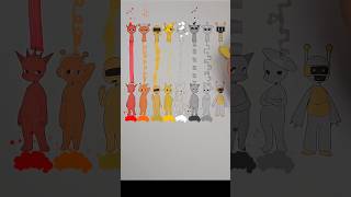 Incredibox Sprunki Line Matching Challenge sprunki shorts art viralvideo [upl. by Neenaej]