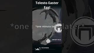 Telesto Easter Egg destiny2 [upl. by Barby686]