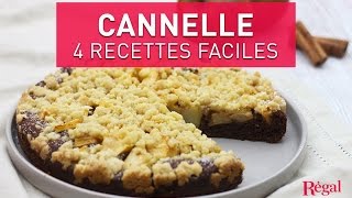 Cannelle  4 recettes faciles  regalfr [upl. by Trahurn]