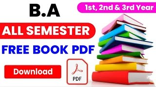 How to download BA all books in hindi  ba books kaise download karen  ba books download [upl. by Ninerb]