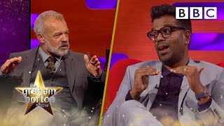 Romesh Ranganathan’s Mum is LOVING her new celeb status  The Graham Norton Show  BBC [upl. by Gladi]