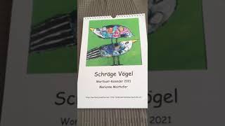 Kalender 2021 Schräge Vögel [upl. by Eema]