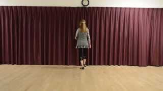 SAMBA Line dance  teach and counts [upl. by Arev]