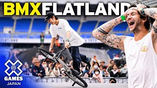 BMX Flatland FULL COMPETITION  X Games Japan 2023 [upl. by Nilreb]