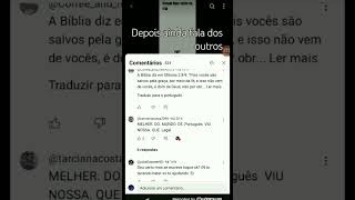 Odeio essas pessoas que fica falando nossa que português seu só porque a pessoa errou uma letra🙄aff [upl. by Demona845]