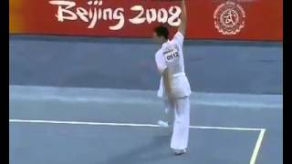 Beijing Olympics Wushu 2008  Chang Quan [upl. by Sirrom730]