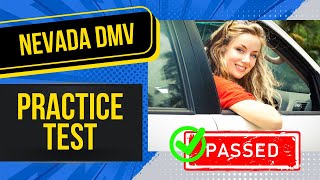 Nevada DMV Written Test 2024 50 MUST KNOW Questions with Answer Explanations [upl. by Lamoureux541]