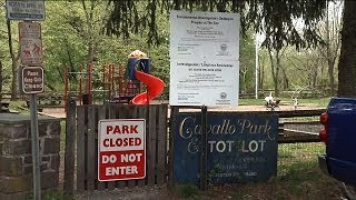 Lambertville Playground Closed Because of Contaminated Soil [upl. by Araek]