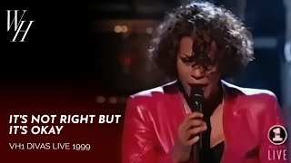 Whitney Houston  Its Not Right But Its Okay VH1 Divas Live 1999 60fps [upl. by Sirrap]