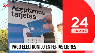 Formalidad a trabajadores de las ferias libres quieren implementar el pago electrónico  24 Horas [upl. by Eibrad]