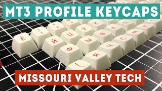 First Look devtty MT3 Profile Keycaps [upl. by Abbott]