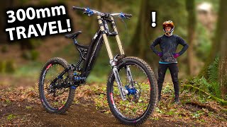 BEHOLD The BOOSTMONSTER  World’s Greatest DH Bike With 300mm of travel [upl. by Zetta606]