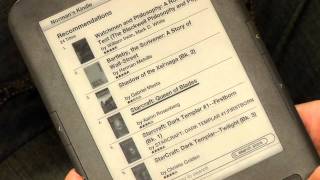 Amazon Kindle 3G  WiFi Review [upl. by Lekar]