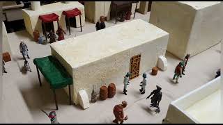 Star Wars  MASSIVE  Tatooine  Mos Eisley  Diorama [upl. by Ecyac]