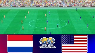 FC 24  NETHERLANDS vs USWNT  May 4 2024  International Friendly  PS5 Simulation [upl. by Miksen666]