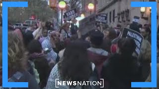 Protests erupt at Columbia University after president testifies  On Balance [upl. by Nibroc]