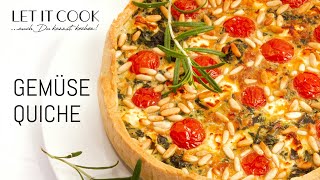 Himmlische Spinat Feta Quiche [upl. by Ethelred]