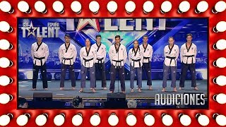 ¡Estos maestros de las artes marciales vuelan por los aires  Audiciones 7  Got Talent España 2018 [upl. by Axia686]