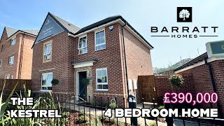 Barratt Homes The Kestrel 4 Bedroom Home The Meadows Witham St Hughes Lincoln [upl. by Ammadas118]