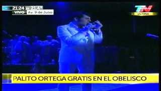 Palito Ortega en el Obelisco 2013 HQ PARTE 2 [upl. by Atarman317]