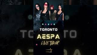 AESPA Toronto live tour [upl. by Anpas]