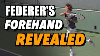 Roger Federer Forehand Revealed  Free Download [upl. by Johiah]