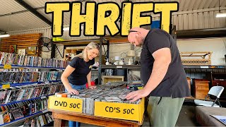 21 Thrift Shops in 4 Hours Resellers Thrifting for Profit [upl. by Mcnair]