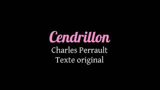 Charles Perrault Cendrillon Livre audiotextuel [upl. by Sanjiv448]