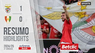 Resumo Benfica 10 Estrela Amadora Liga 2425 3 [upl. by Zingale]