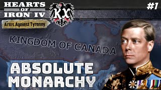 Time To Rebuild The Empire Hoi4  Kaiserredux Canada Absolute Monarchy 1 [upl. by Pratt777]