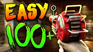 EASY MAUER DER TOTEN HIGH ROUND STRATEGY GUIDE EASY Round 100 Speedrun Cold War Zombies [upl. by Millham329]