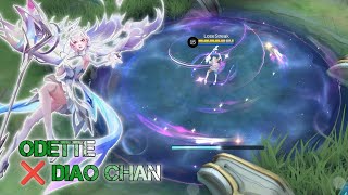 MLBB ❌ AOV  Odette ❌ Diao Chan [upl. by Hairas]