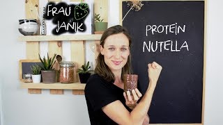 Protein Nutella Schoko Hummus  ohne Proteinpulver amp vegan [upl. by Morey]