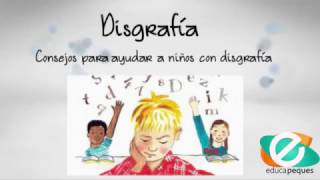 Disgrafía Consejos para ayudar a niños con disgrafía [upl. by Hewe431]