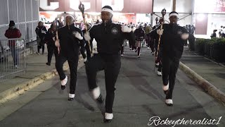 NCCU Marching Band 2024 Senior Night Tunnel  Marching Out [upl. by Atinnod]