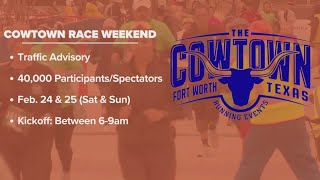 Cowtown Marathon in Fort Worth Traffic tips you need to know [upl. by Ronnie745]