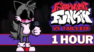 DARKNESS  FNF 1 HOUR Songs FNF Mod Music FULL OST Vs TailsExe Song Friday Night Funkin [upl. by Ajar]