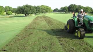 Webcast Grooming With A Fairway Mower [upl. by Ruy]