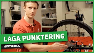 Laga punktering cykel  HappyMTBs Mekskola [upl. by Cedell49]