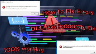 How to fix Dll error 2024 [upl. by Enrica138]