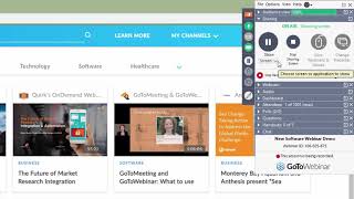 GoToWebinar Video Sharing [upl. by Nnairol]
