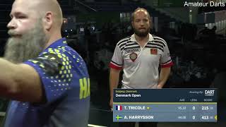 Thibault Tricole vs Andreas Harrysson Final Denmark Open 2021 [upl. by Marita738]